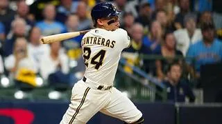 MLB: Jake Bauers voltea el marcador para los Cerveceros sobre los Dodgers (En vivo)