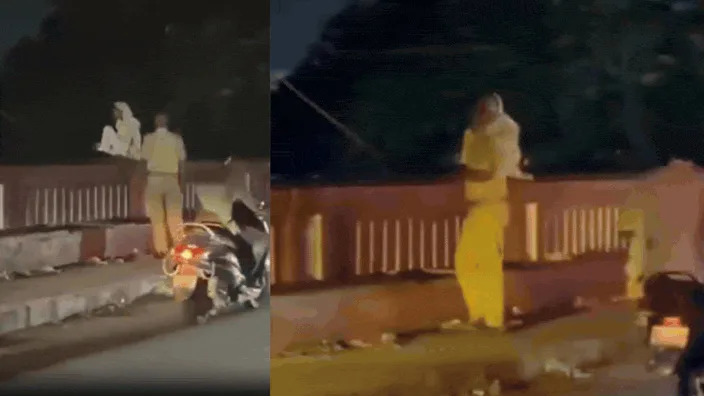 UP woman threatens to end life by jumping into river, passerby saves her