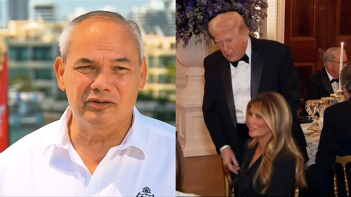 Gold Coast Mayor Tom Tate apologises for swearing at journalist amid Donald Trump dinner dispute