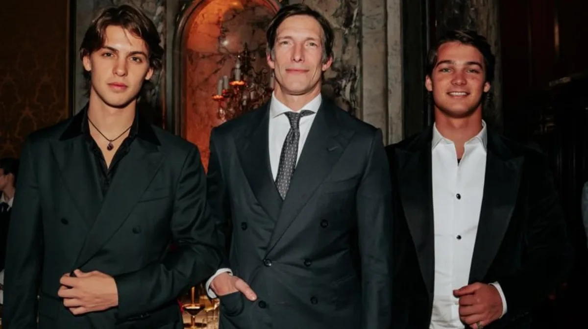 De Iván de Pineda a Benicio y Tiziano Gravier: los más guapos en una noche de moda en Buenos Aires