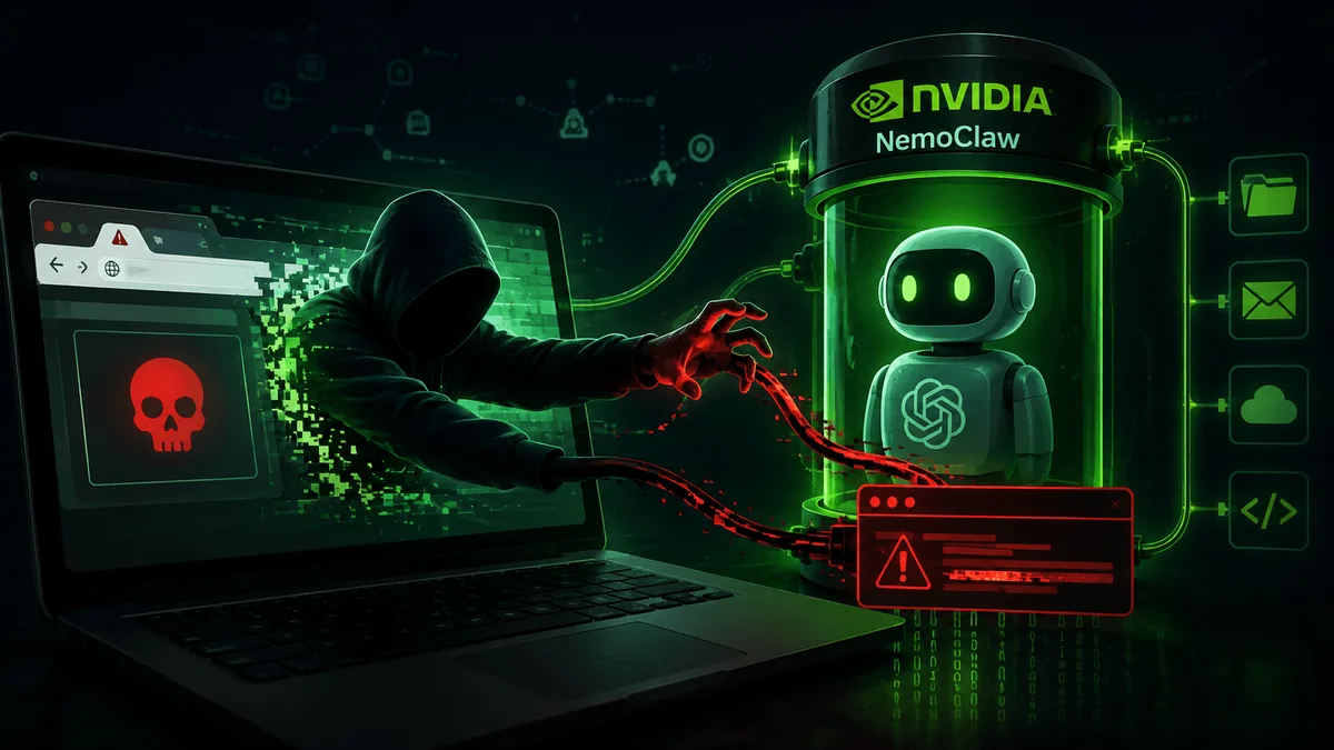 Falha no NVIDIA NemoClaw permite que hackers assumam controle de agentes de IA
