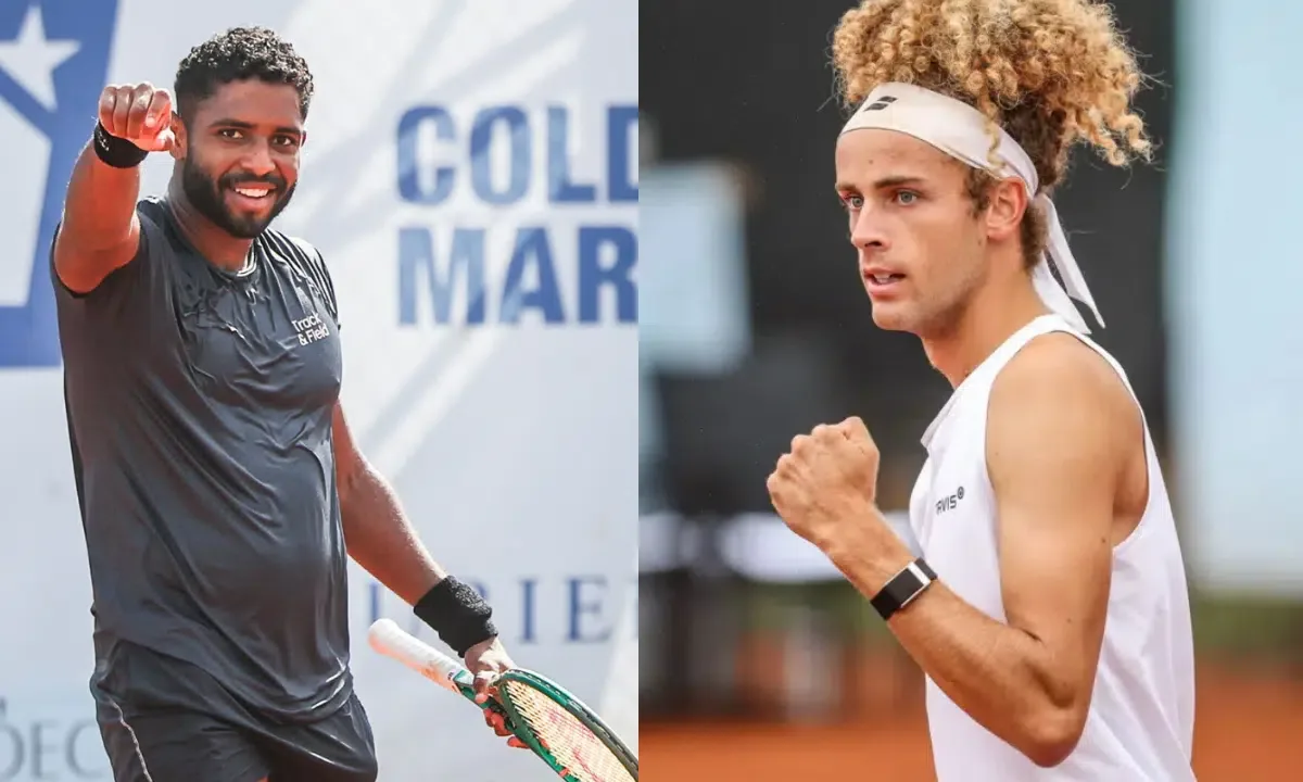 João Lucas Reis e Mika Brunold disputam final histórica para o tênis masculino
