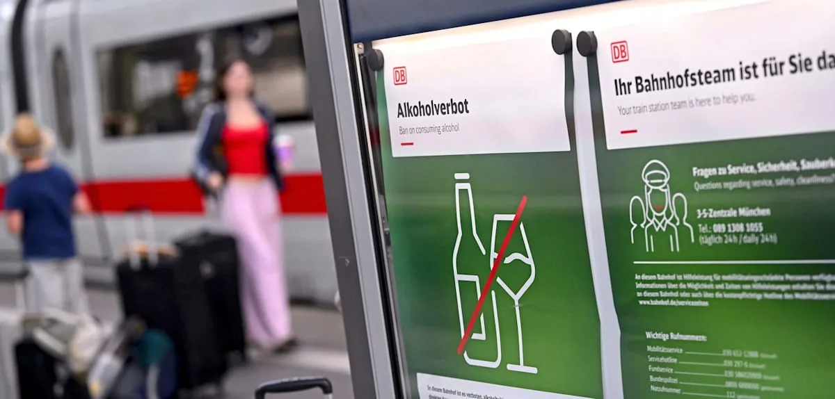 Aus für das Bahnsteig-Bier – Alkoholverbot an allen Bahnhöfen tritt in Kraft