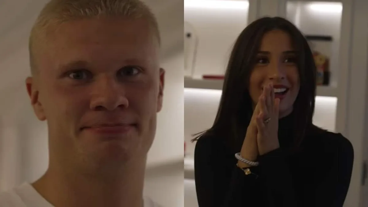 Erling Haaland Left Shell-Shocked By Girlfriend's Reaction To New Hairstyle. Video Viral On Internet