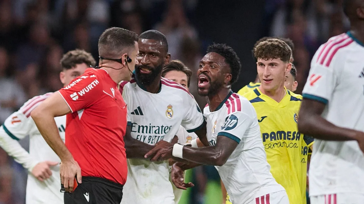 Grenzgänger bei Real: Vinícius Júnior zieht Gegner an den Haaren und bekommt Rot