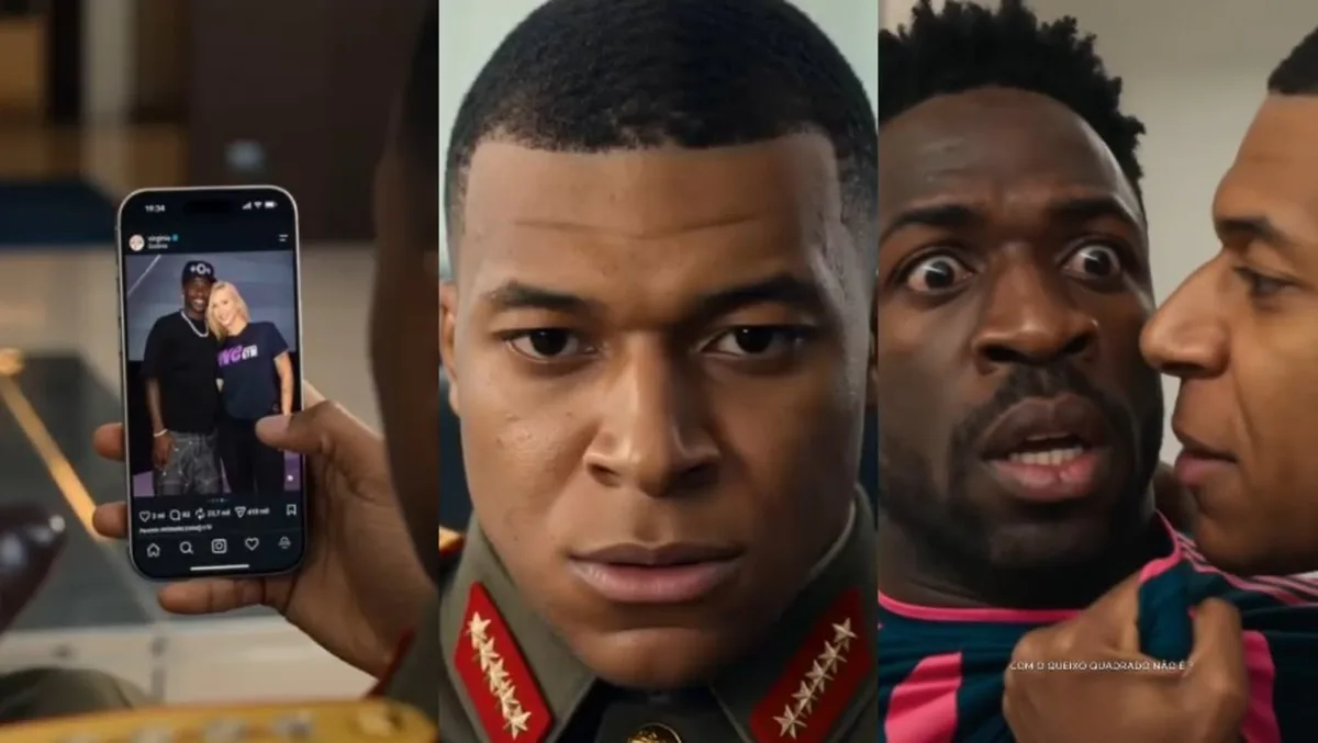 A novela de IA de Mbappé que conta com ‘participação’ de Vini Jr. e Virginia