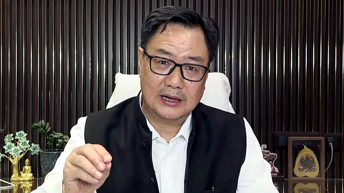 Conspiracy similar to one behind violence in France, Bangladesh hatched by anti-India gangs to instigate youth: Rijiju