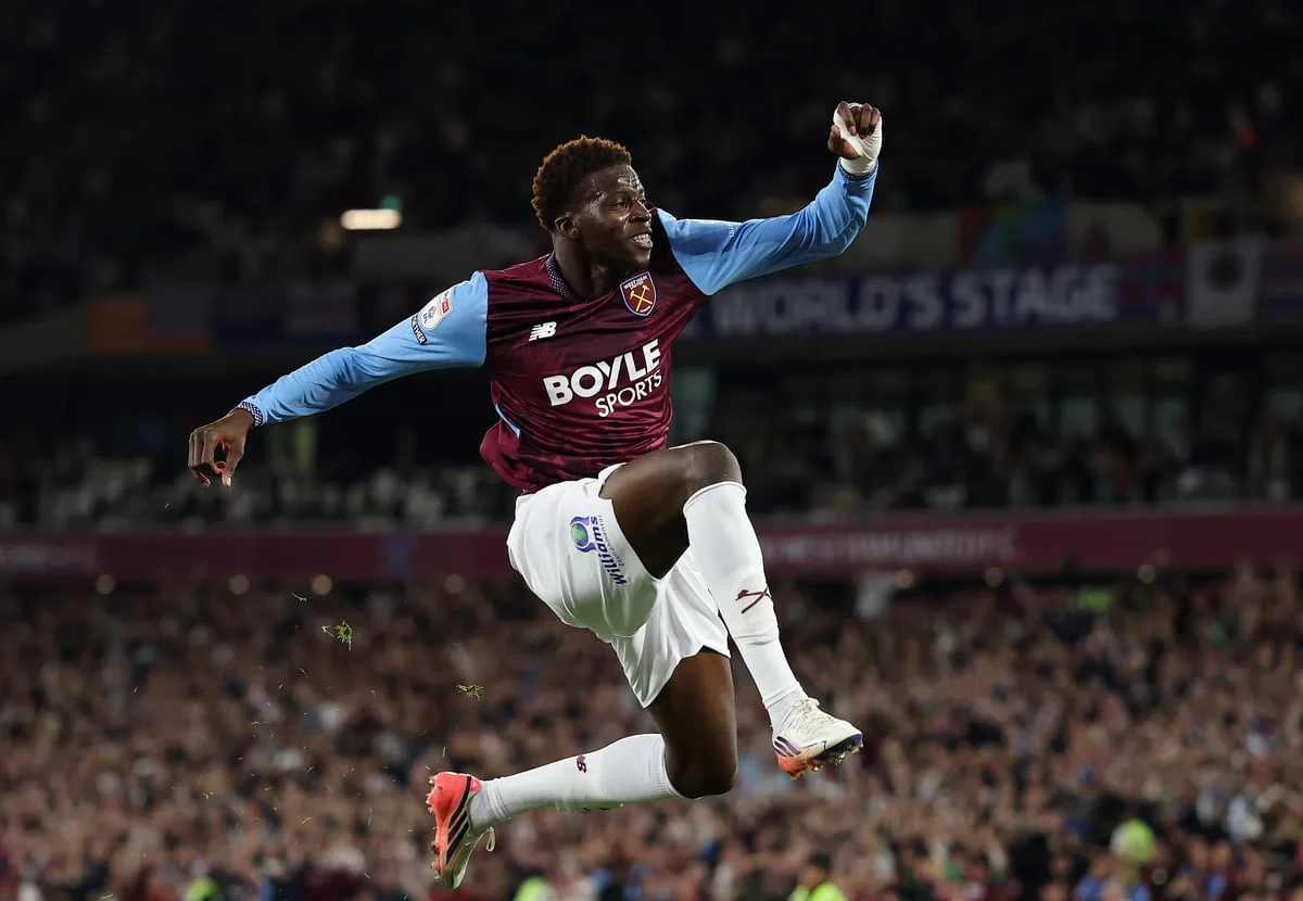 West Ham 6-0 Wrexham: Irons hammer promotion rivals to leap into top spot in Championship