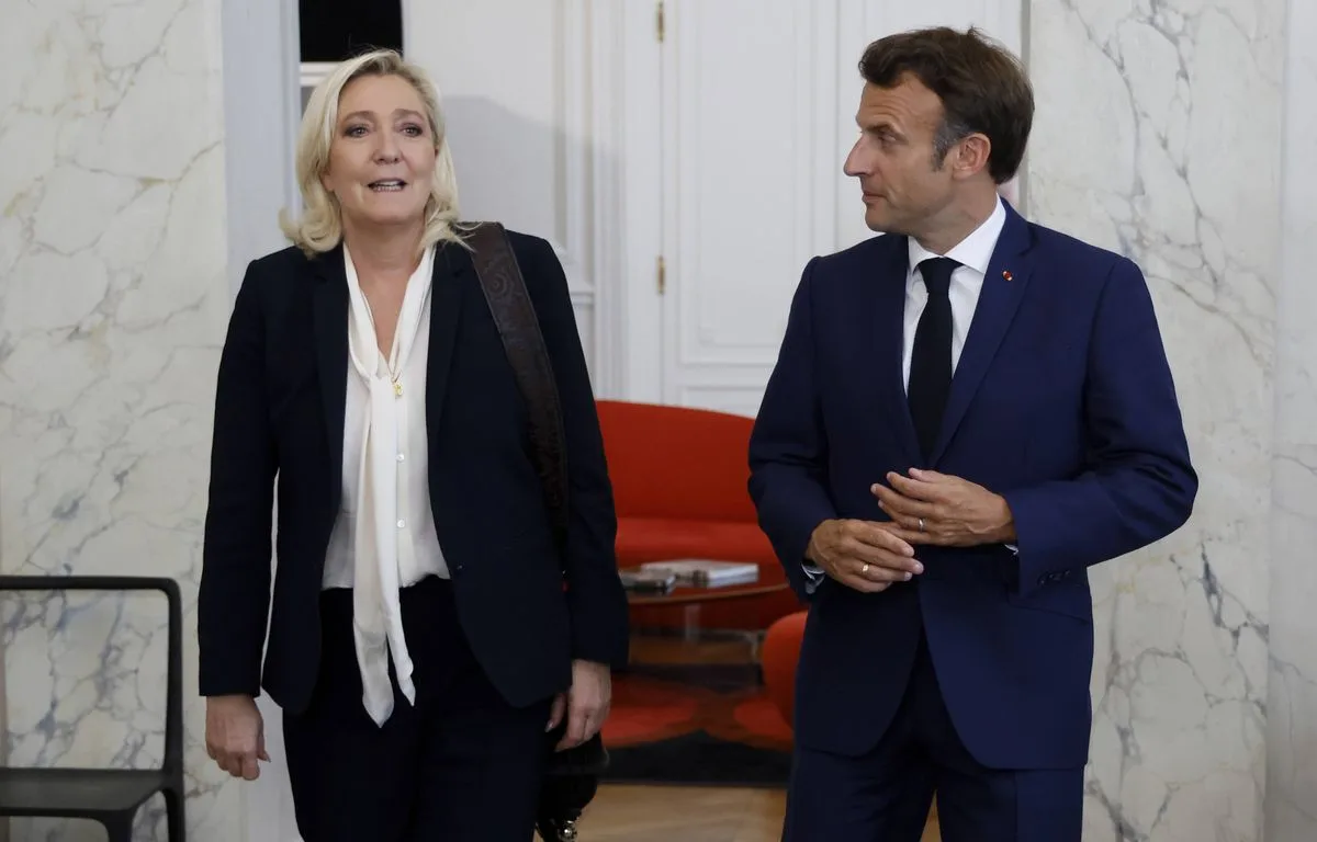 Présidentielle 2027 : Quand Emmanuel Macron s’étonne du « manque d’humilité » de Marine Le Pen