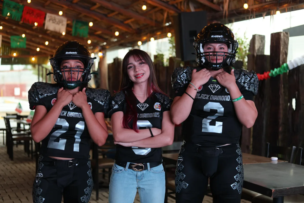 Black Diamonds presenta nuevo uniforme y arranca su segunda temporada de futbol americano