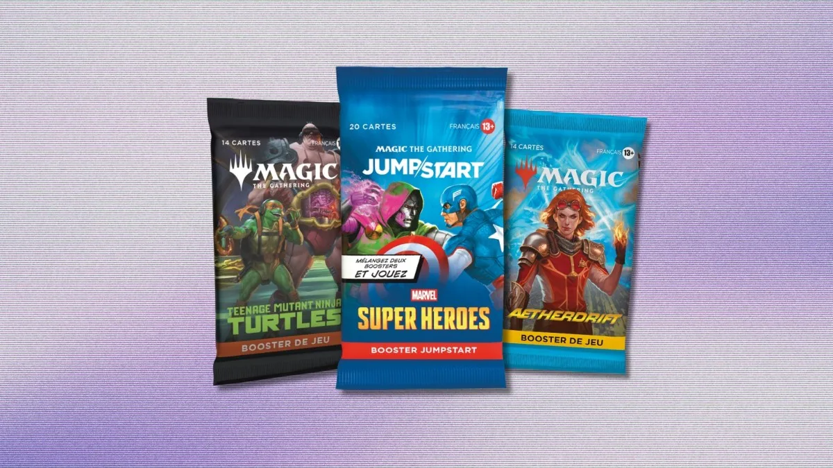 Micromania offre un booster Magic pour deux achetés pendant une durée limitée