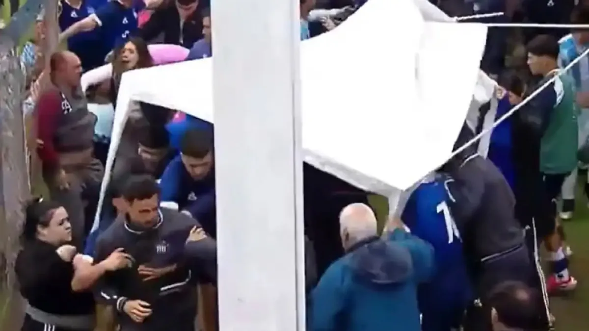 Er war Team-Kollege von Messi - Hier prügelt sich ein Olympiasieger