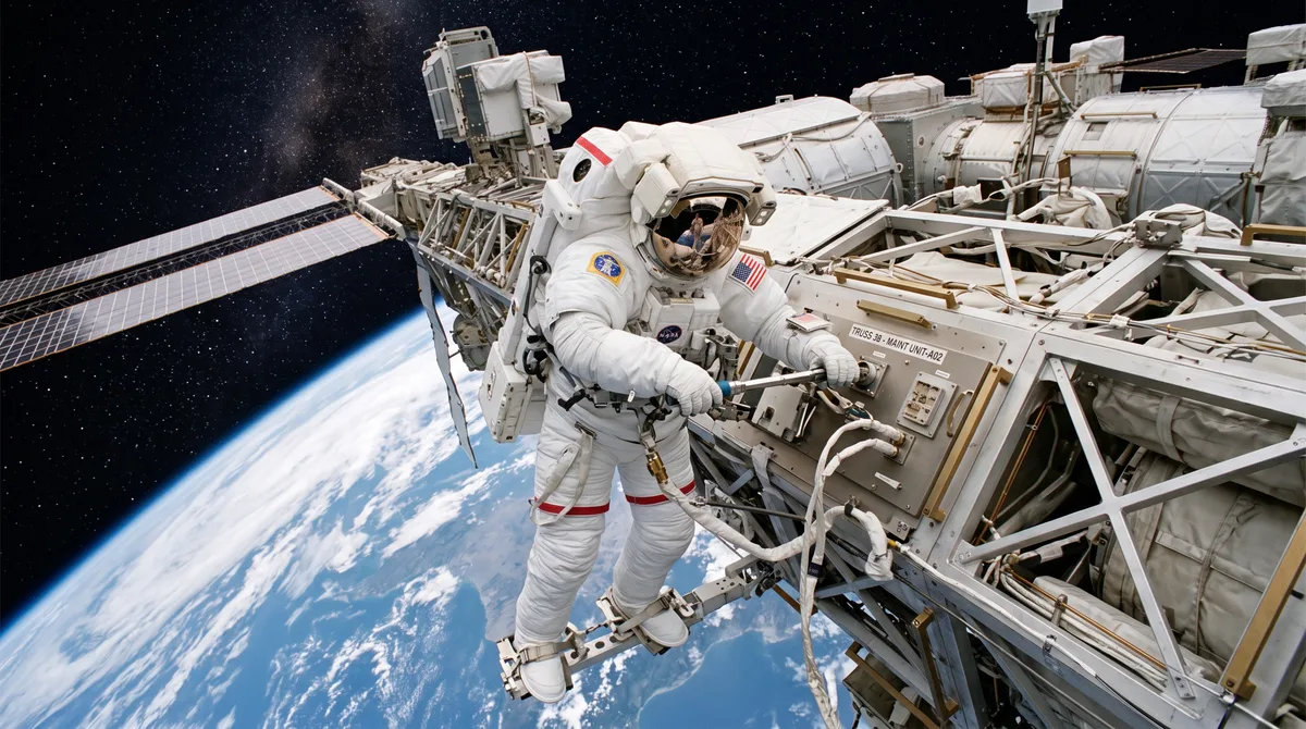 Sophie Adenot tornou-se a primeira mulher francesa a realizar uma caminhada espacial em 18 de agosto de 2026, mas a tarefa que ela saiu para concluir permanece inacabada