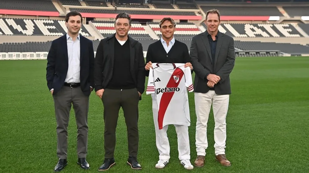 Llegó a River desde Europa, tuvo una cláusula de 100 millones de euros y ahora jugará en Venezuela