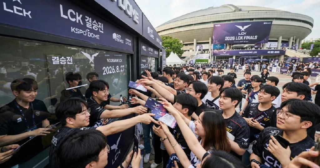2026 LCK 결승전 티켓, 8월 27일 판매 시작으로 열기 고조