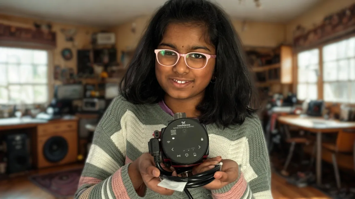 11-year-old builds 450-member water network and moss filter to tackle lead in school water