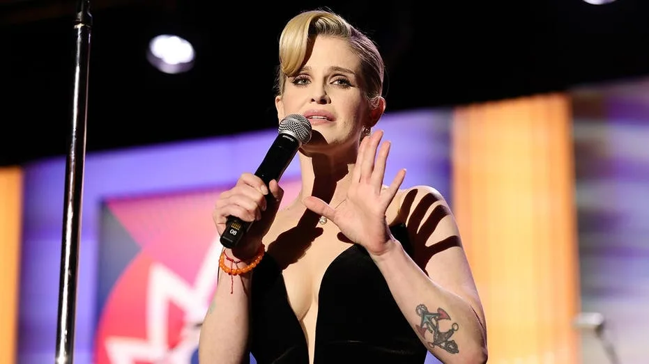 Kelly Osbourne wows in leopard-print swimsuit as she steps 'away from the madness'