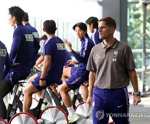 처음 소집된 모레노호, A매치 4연전 준비…새출발 하는 한국축구(종합)