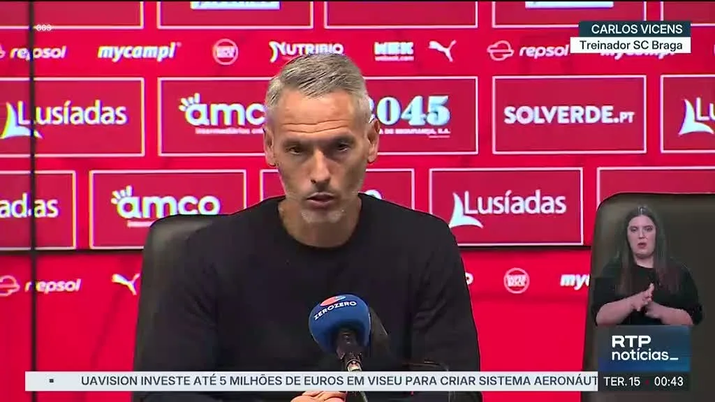 I Liga. Braga Vence Estoril por 1-0 com Golo Decisivo de Jonas Wind
