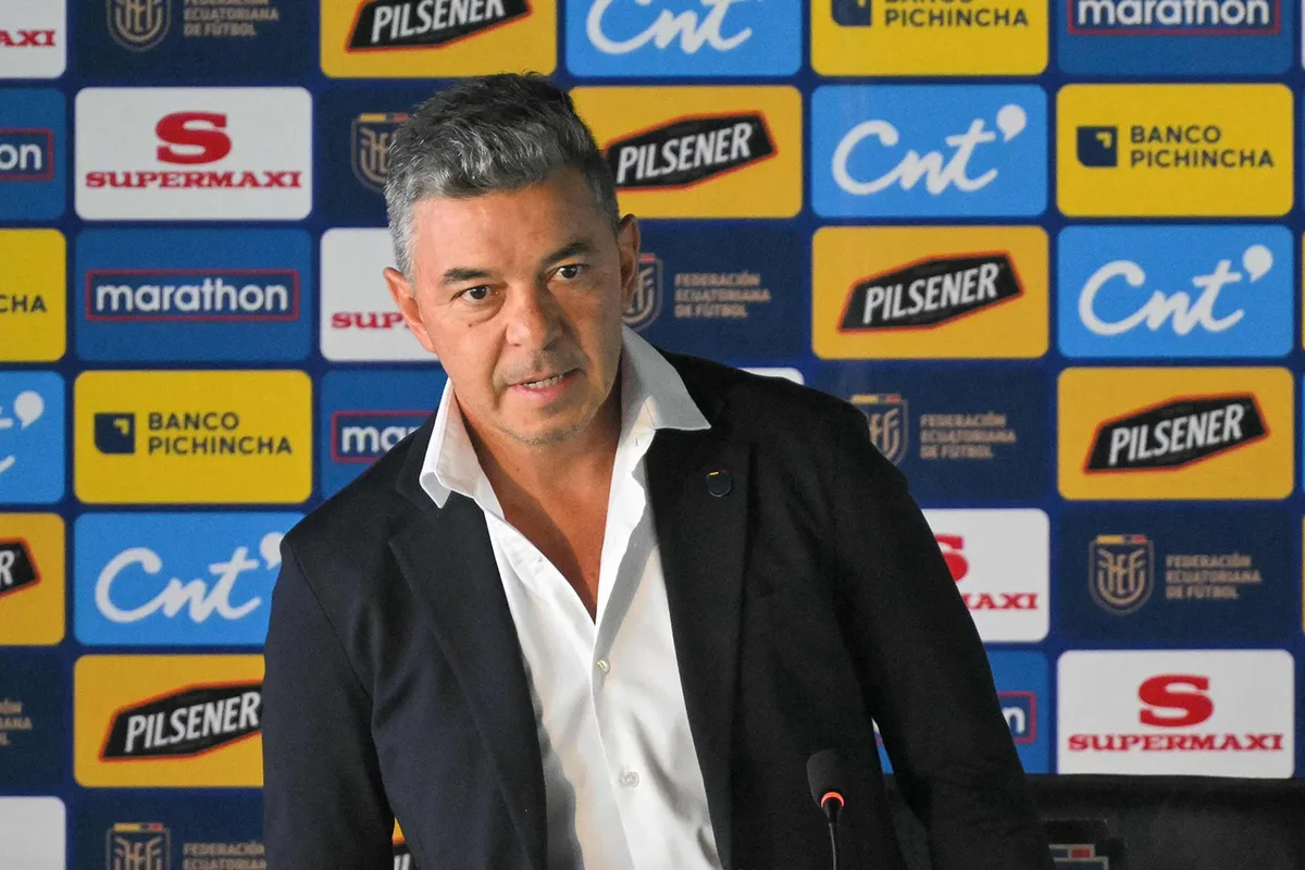 Marcelo Gallardo fue presentado como director técnico de Ecuador: “Es un desafío de vida”