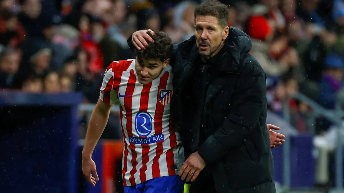 El Cholo Simeone confirmó que Julián Álvarez volverá a ser convocado en el Atlético de Madrid: “Lo necesitamos”