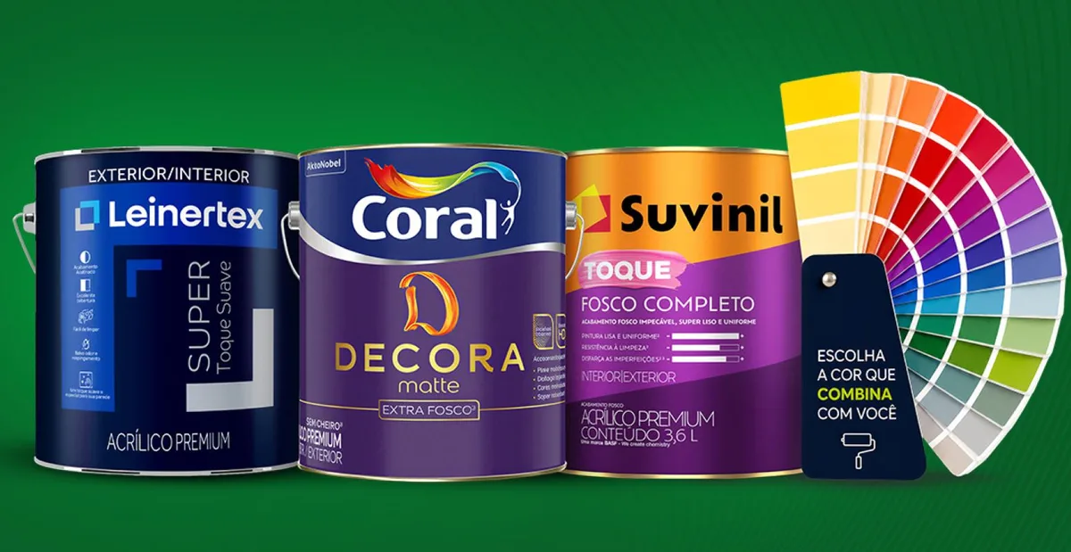 AC Coelho amplia a campanha das cores com Coral, Suvinil e Leinertex