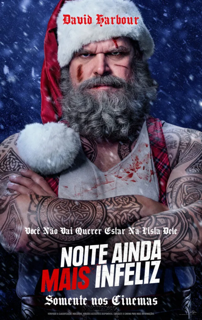 ‘Noite Ainda mais Infeliz’: Comédia sobre Papai Noel “da pá virada” ganha trailer cheio de ação e data de estreia no Brasil