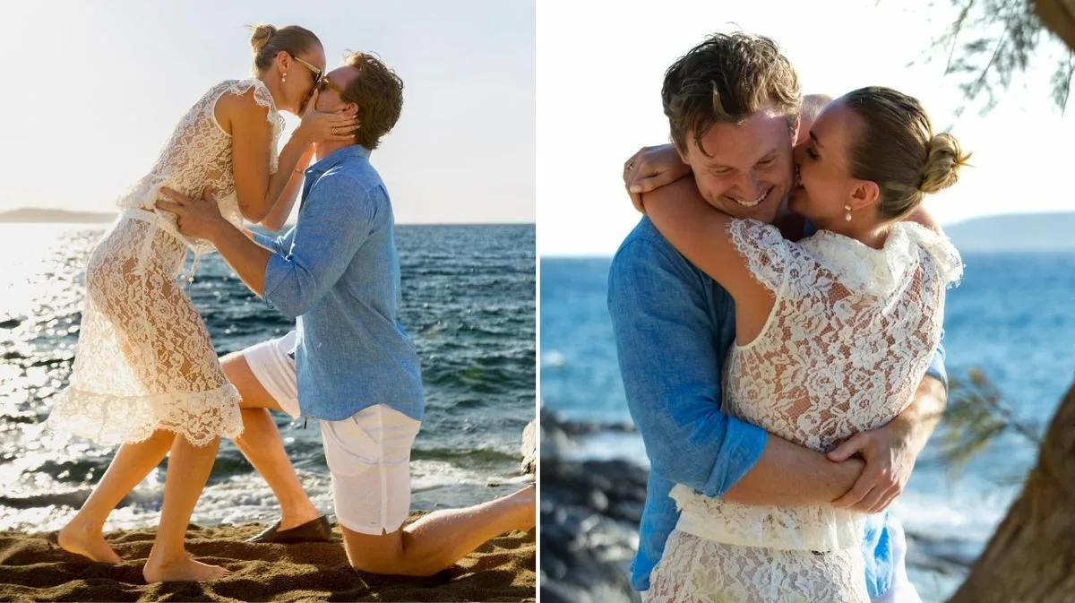 Australian Olympic legend Ariarne Titmus announces engagement to Mac Powell: ‘Forever’
