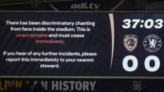 Hull fined £30k & bans issued over Chelsea chant