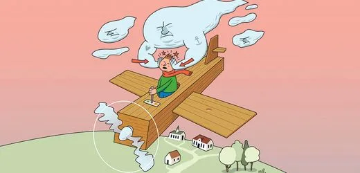 Rätsel des Alltags: Warum bekommt man im Flugzeug Druck auf den Ohren?