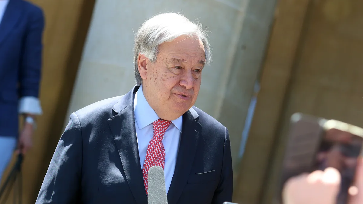 UN chief voices grave concern over US sanctions on top ICC officials
