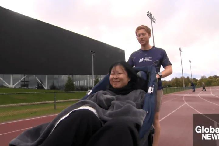 Montreal couple takes on marathon together following ALS diagnosis