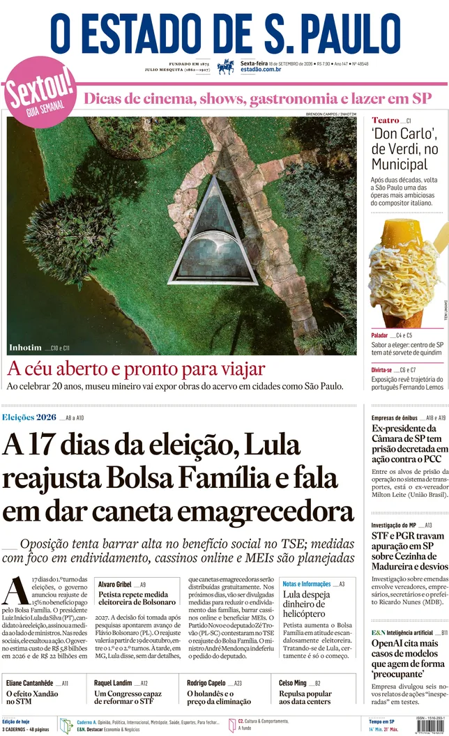 Au Brésil, l’Institut Inhotim, vaste musée à ciel ouvert, fête ses 20 ans