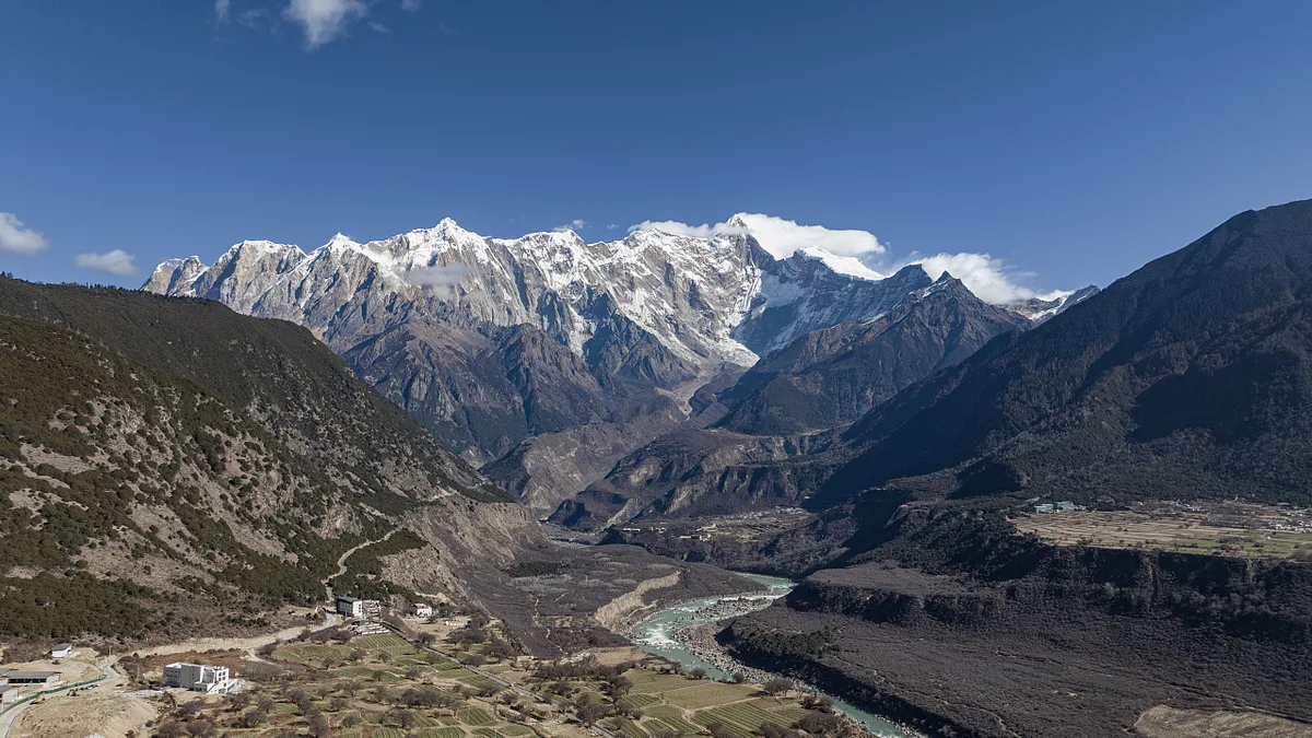 Chinas Energiehunger: In Tibet entsteht das gigantischste Wasserkraftwerk der Welt