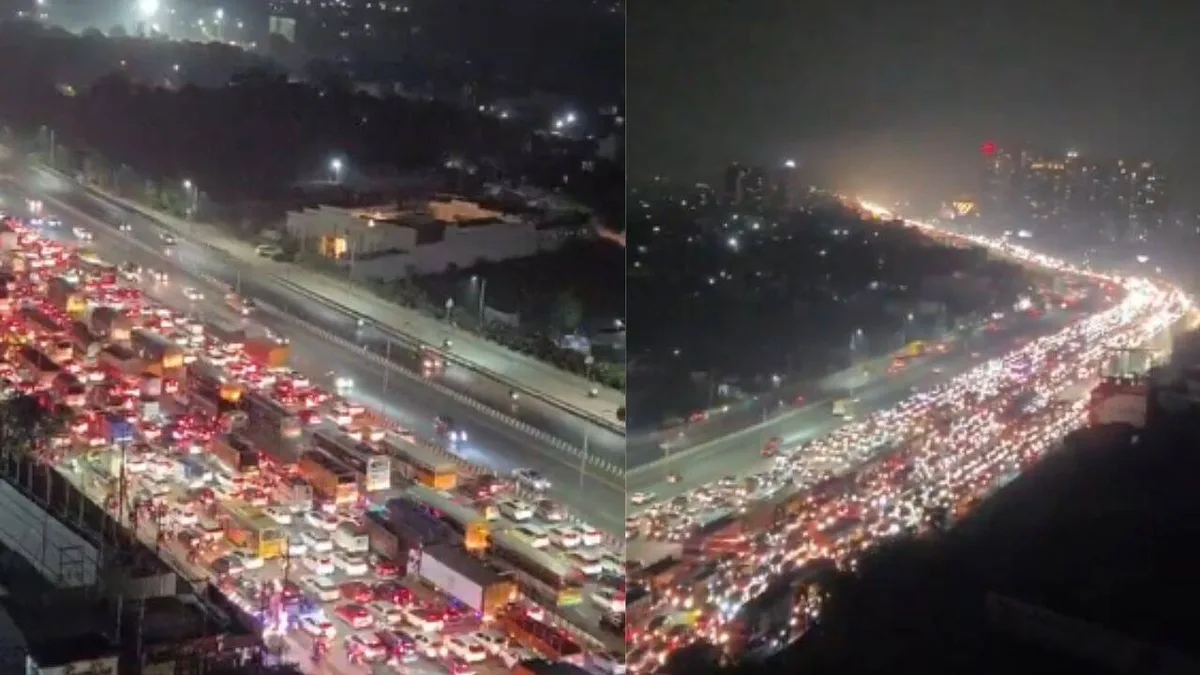 Delhi-Meerut Expressway crawls for hours as Raksha Bandhan traffic hits NCR