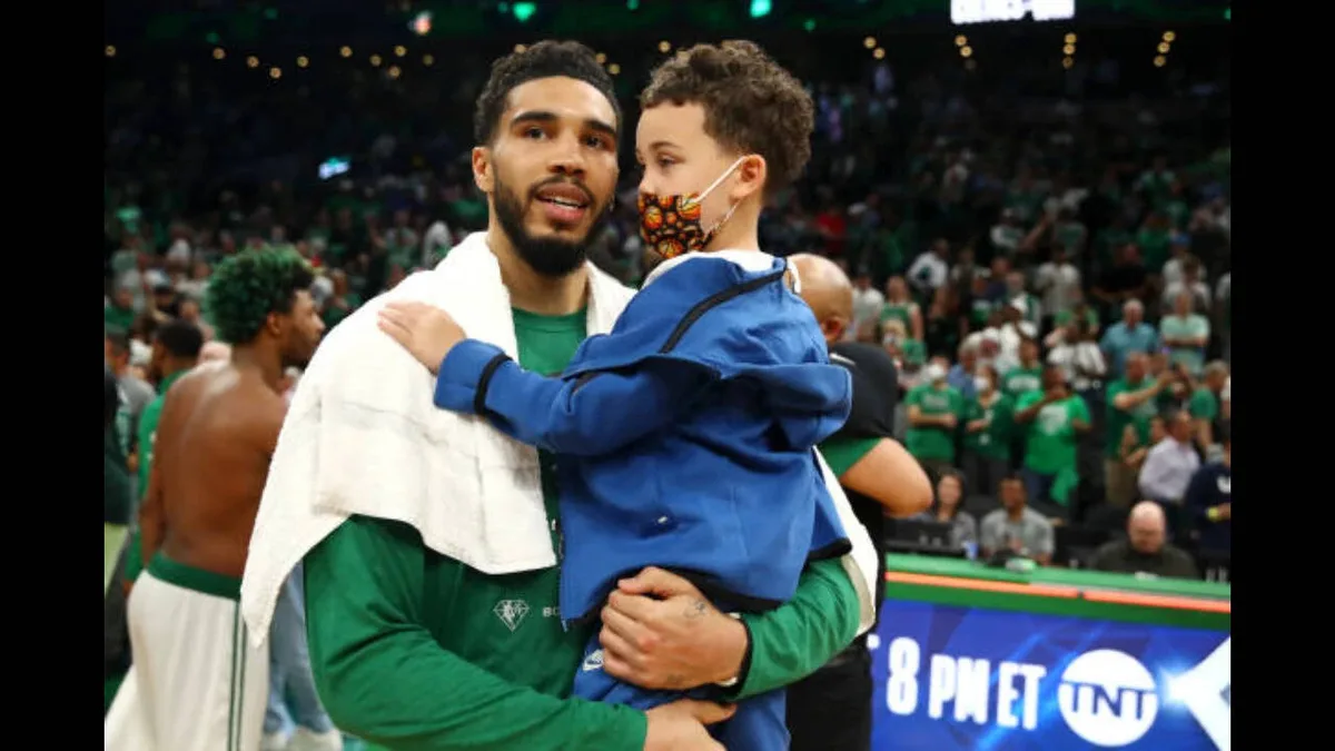 "He was always there for me": Jayson Tatum's son, his source of strength