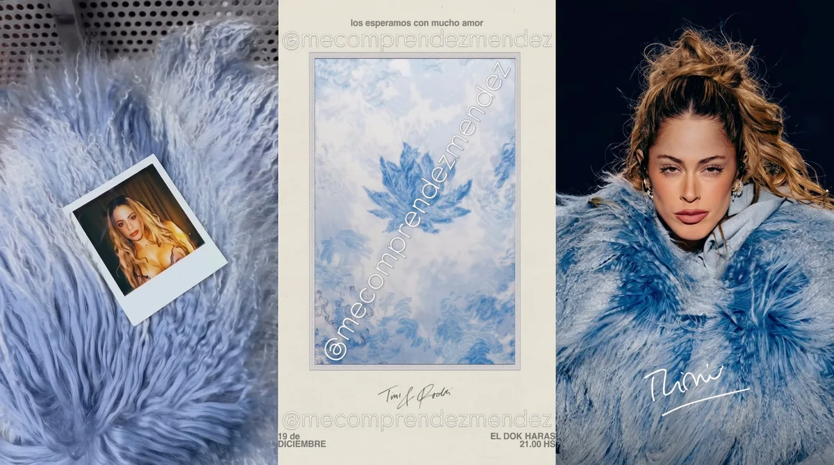 Peonía azul, acuarela y firma manuscrita: qué simbolizan los detalles de la invitación a la boda de Tini Stoessel y Rodrigo De Paul