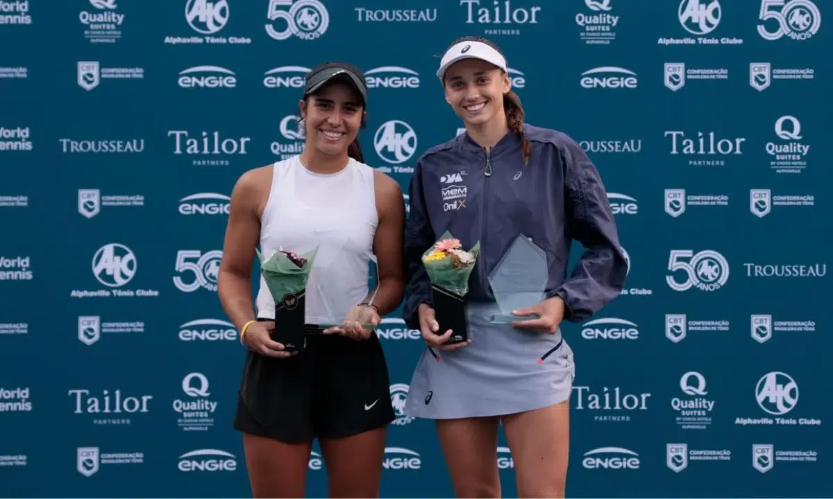 Ana Candiotto vence em Barueri e chega ao 20º título de duplas na carreira