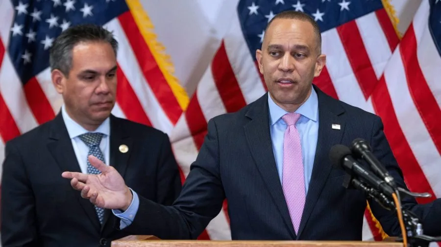 Watch live: House Dems give remarks amid race to avert shutdown, Iran war turmoil