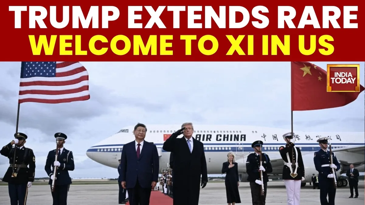 Trump Welcomes Xi Jinping in US Amid High-Stakes Summit on Trade and Global Tensions