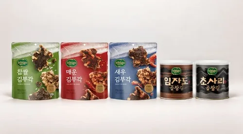 CJ제일제당, '비비고 김부각' 50만봉 판매 육박…캔김 2종 출시