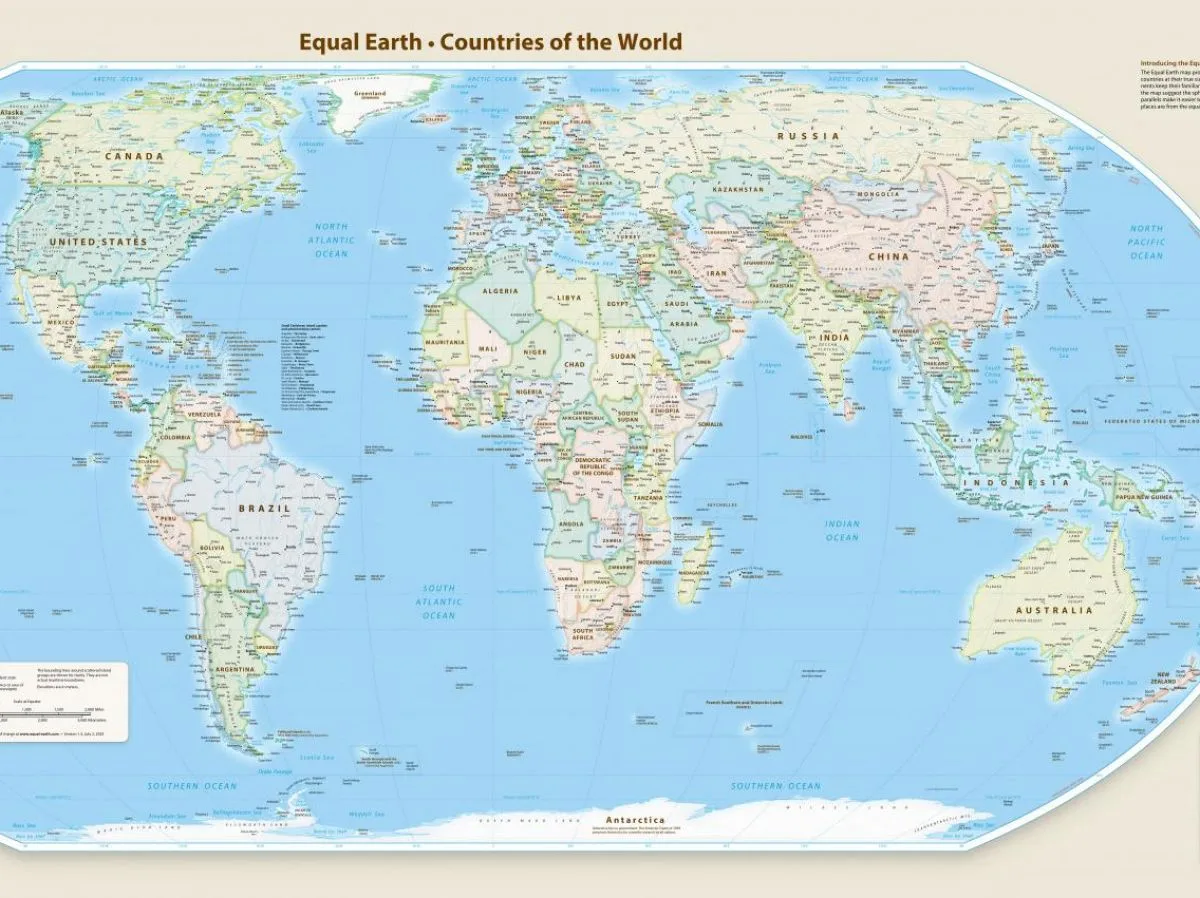 Une nouvelle carte, un nouveau regard sur le monde