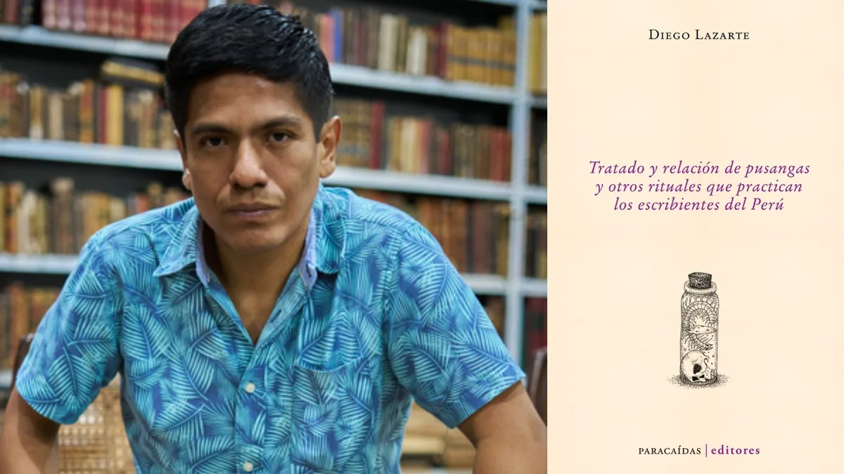 Diego Lazarte reflexiona sobre el acto de escribir: “La poesía funciona como una especie de purga”