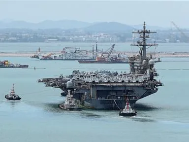 Family members speak out as Lincoln docks in Thailand after record 9 months at sea