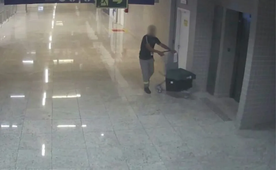 Baterias são furtadas por funcionários no Aeroporto Afonso Pena e prejuízo chega a R$ 200 mil; veja vídeo