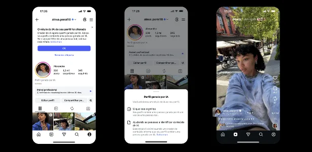 Alerta no Instagram: Contas de IA sem selo vão sumir de recomendações