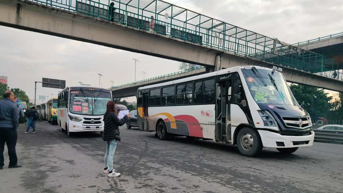 Transportistas del Edomex pactan convenio con el Trolebús Santa Martha-Chalco, rutas concesionarias desaparecerían