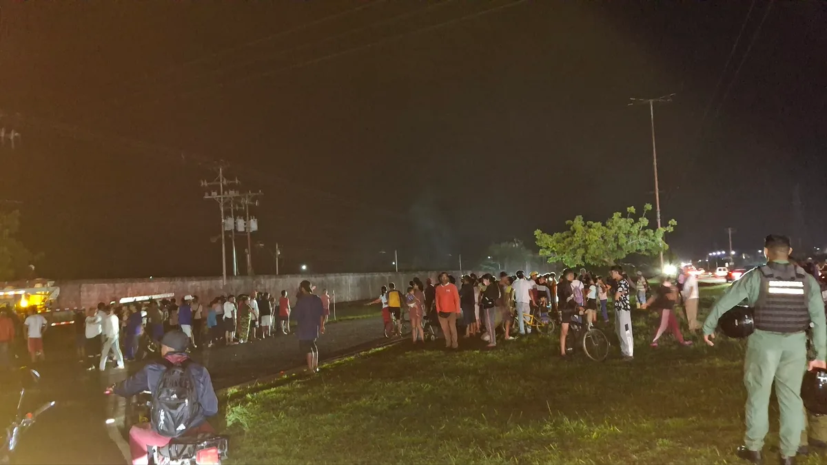 Protestan en Maturín tras más de 24 horas sin servicio eléctrico