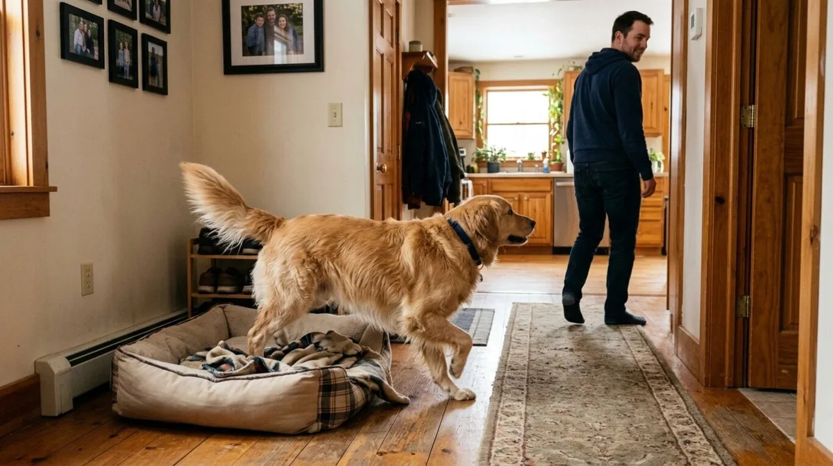 Los expertos coinciden: “Tu perro demuestra que te quiere si, cuando está tranquilo, se levanta para ir detrás de vos”