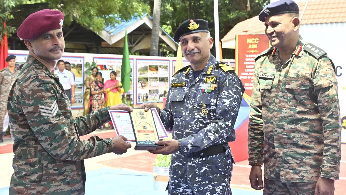 Deputy Director General of NCC Directorate visits Madurai for administrative inspection